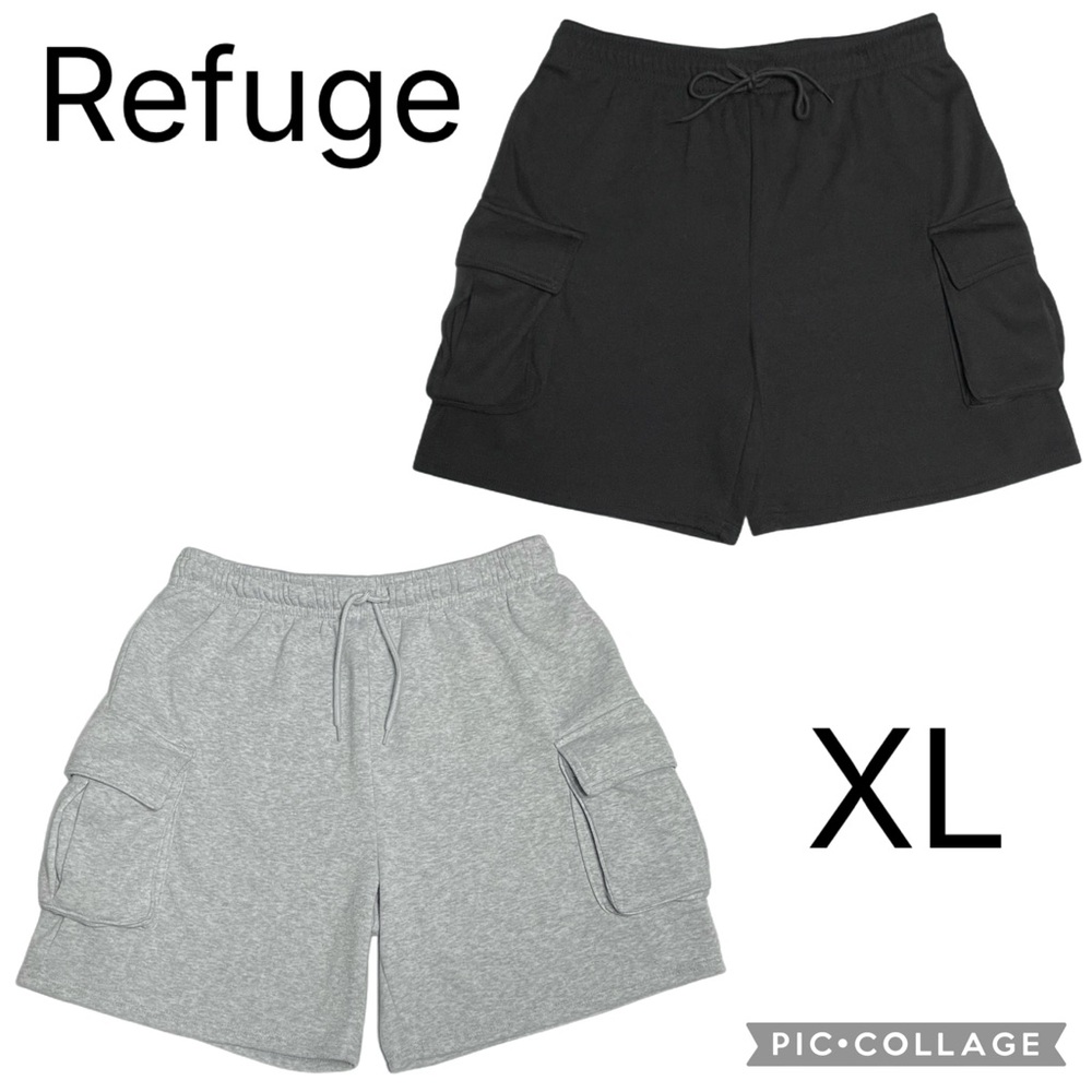 (2) Refuge Knit Cargo Shorts
